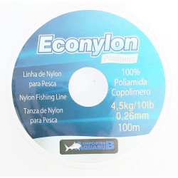 file de pêche nylon aquasub 0,26mm 100m