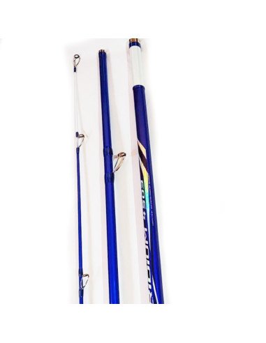 Canne de pêche surfcasting carbone 4m50 iridium 3sec