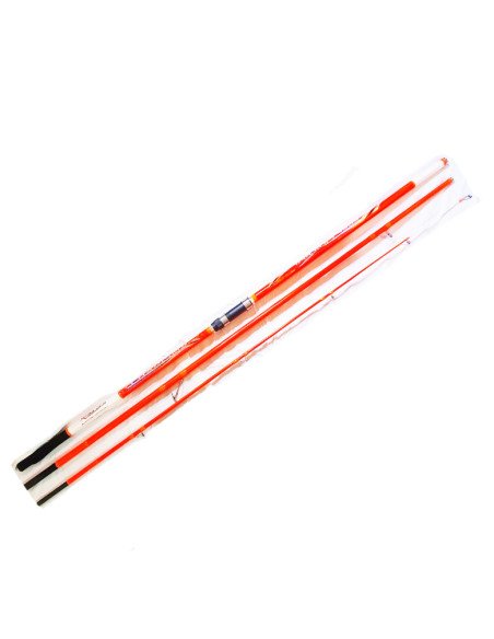 canne de pêche surfcasting carbone 5m iridium 3sec - orange