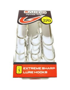 hameçon triple pour les rapala tobia 5pcs grande taille 0/2