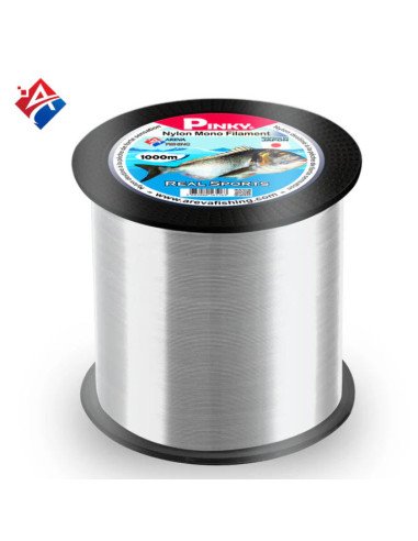 File de pèche nylon monofilament 0.35mm 500m pinky arevafishing