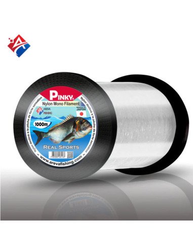 copy of copy of File de pèche nylon monofilament 0.35mm 500m pinky arevafishing