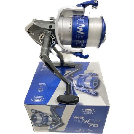 moulinet surfcasting Lineaeffe power vigor taille 7000 - Bleu