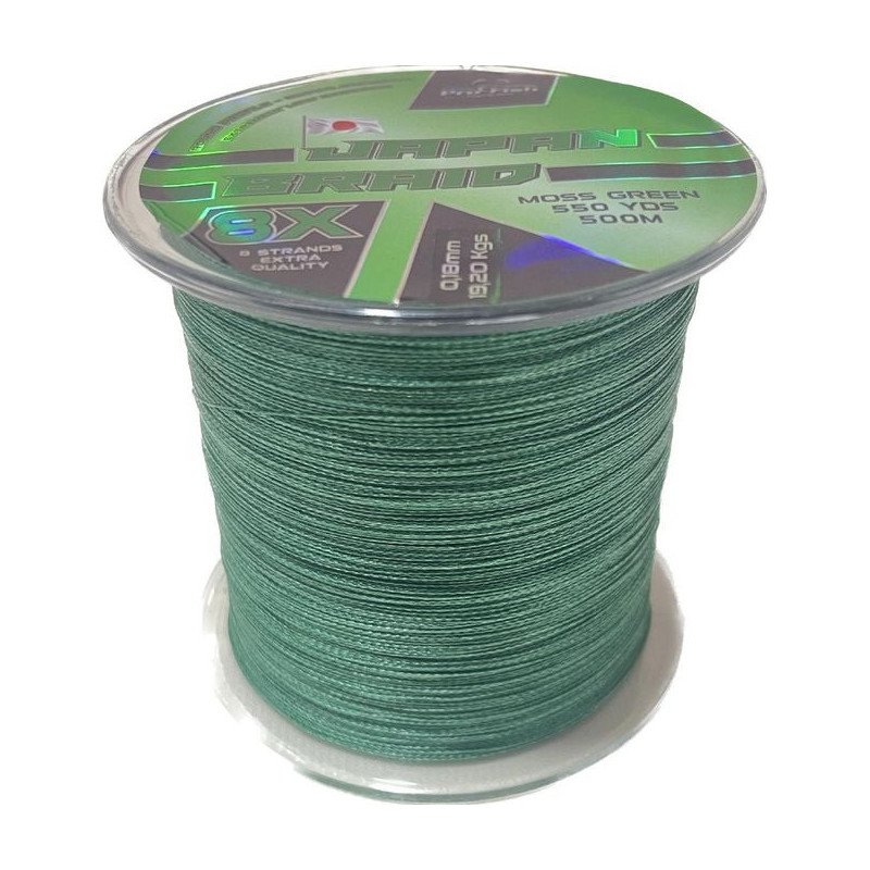 tresse PROFISH japan braid 8X 0.40mm 500M vert