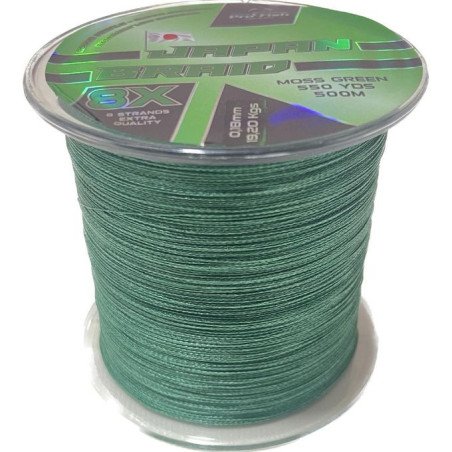 tresse PROFISH japan braid 8X 0.40mm 500M vert