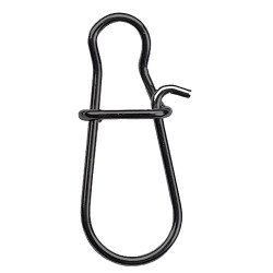 Agrafes Pêche Spinning 15 Pièces Taille Xl Longueur 3cm - Noir